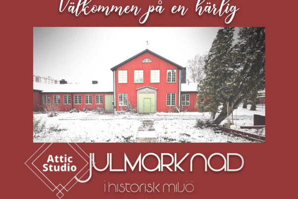 Julmarknad hos Attic Studio