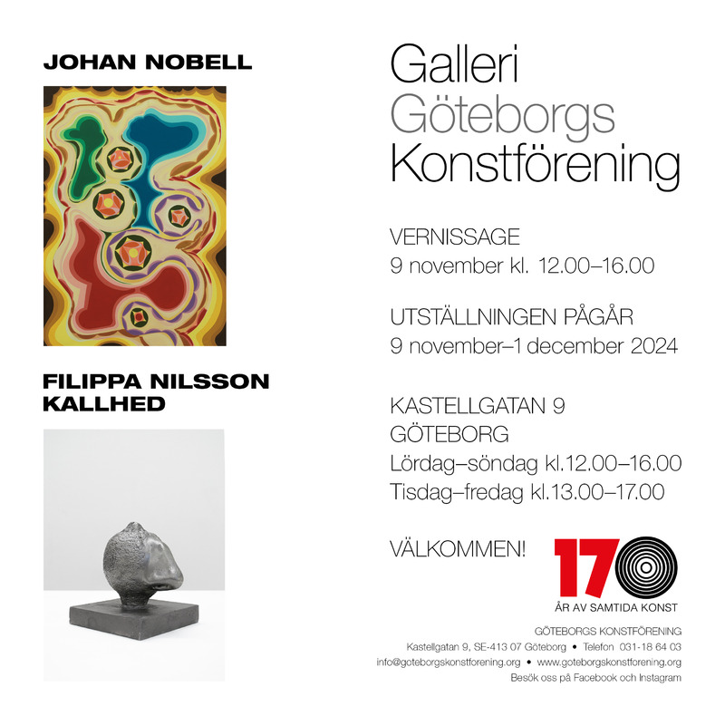 Vernissage Johan Nobell, Filippa Nilsson Kallhed