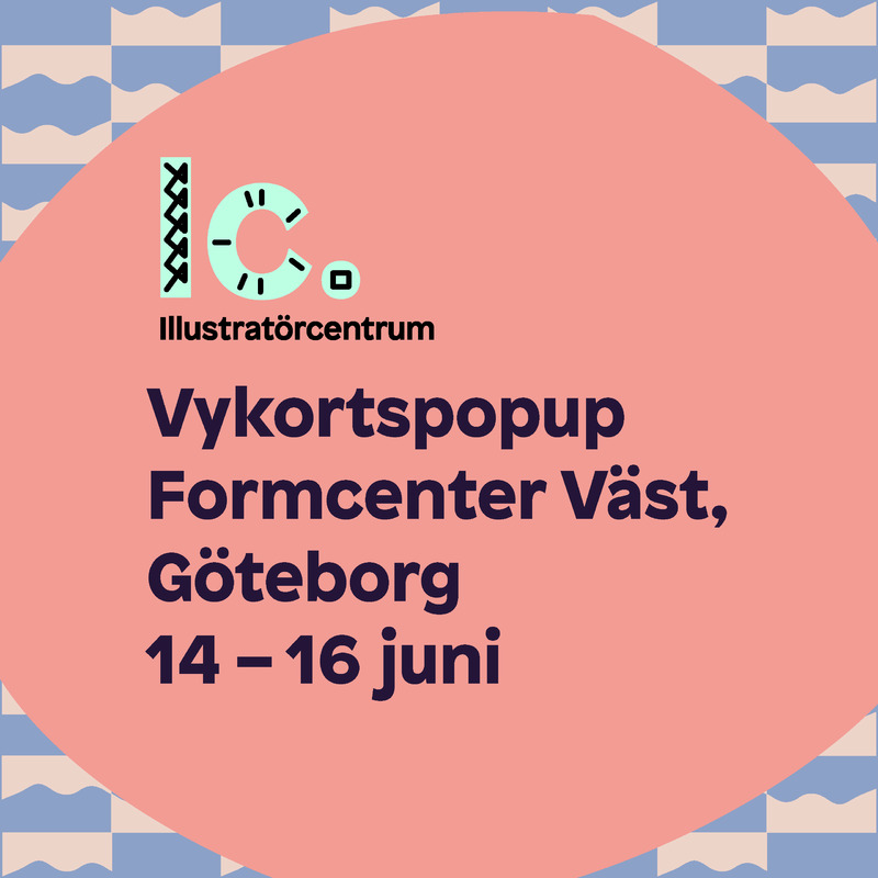 Vykortspopup på Formcenter Väst i Göteborg den 14–16 juni!