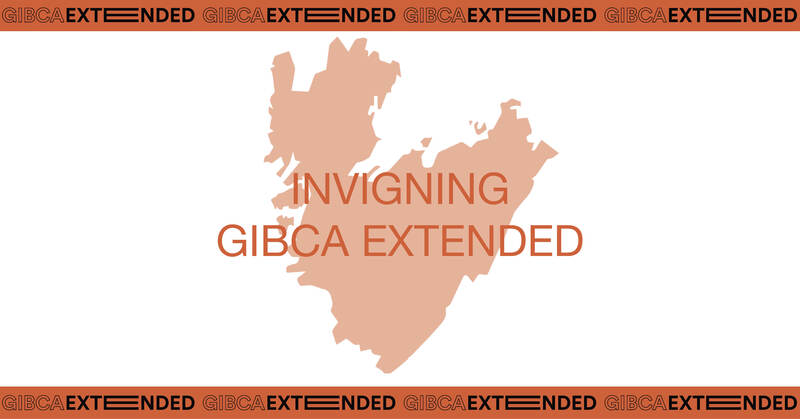 Invigning av GIBCA Extended