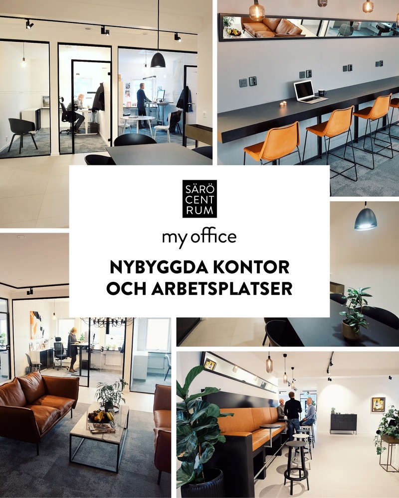 Nybyggda kontor och arbetsplatser i Särö