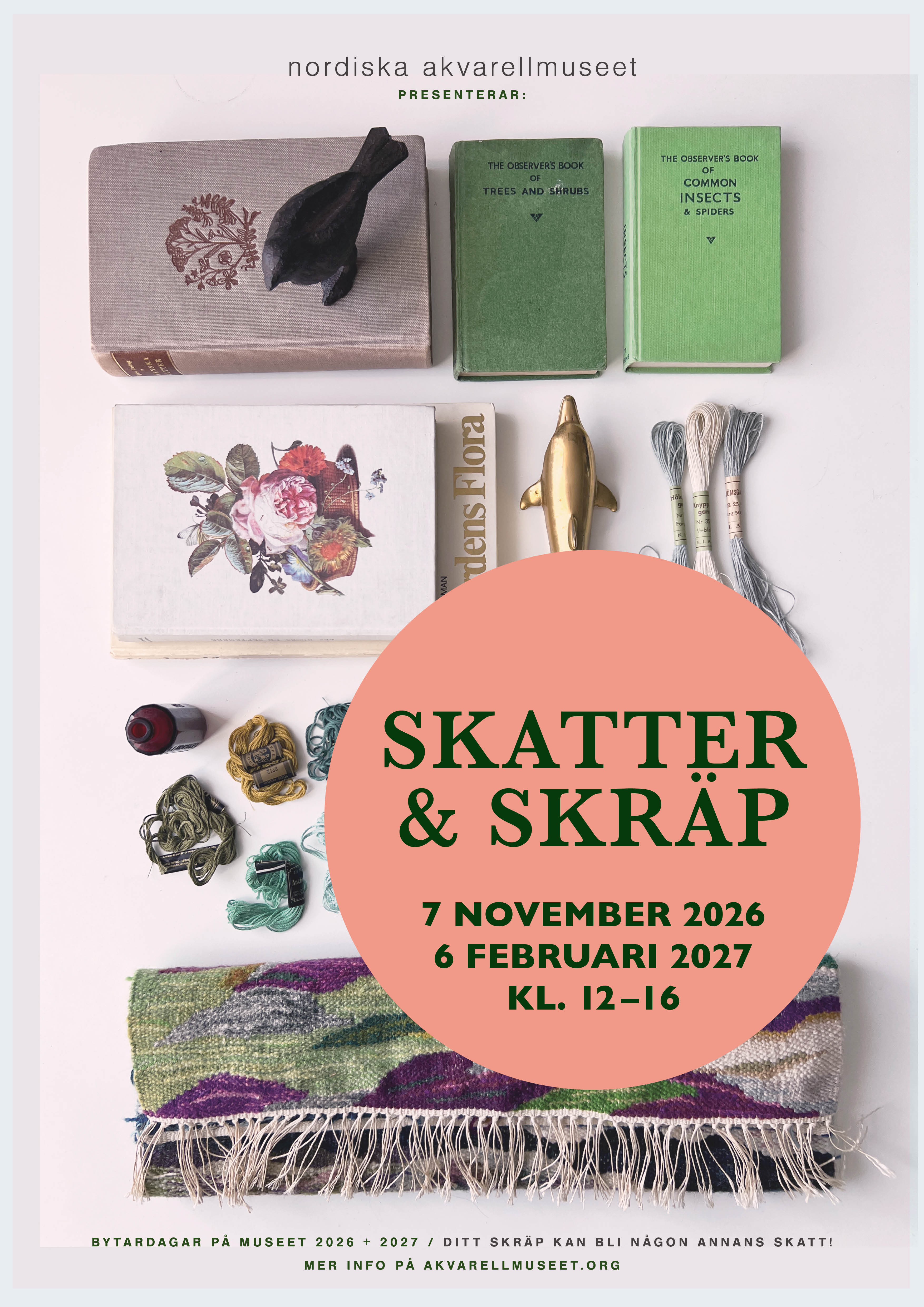 Skatter & Skräp – bytardag på Nordiska Akvarellmuseet