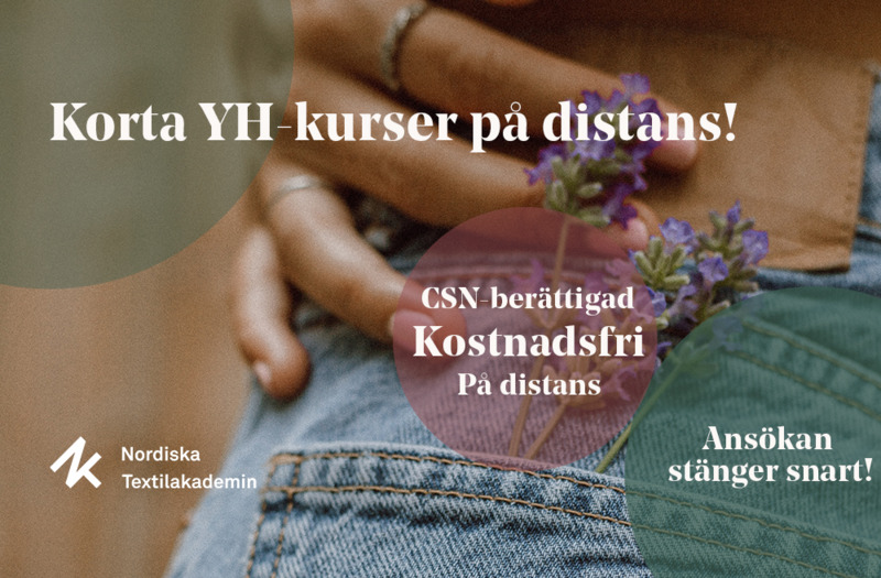 Läs en kurs via Nordiska Textilakademin!