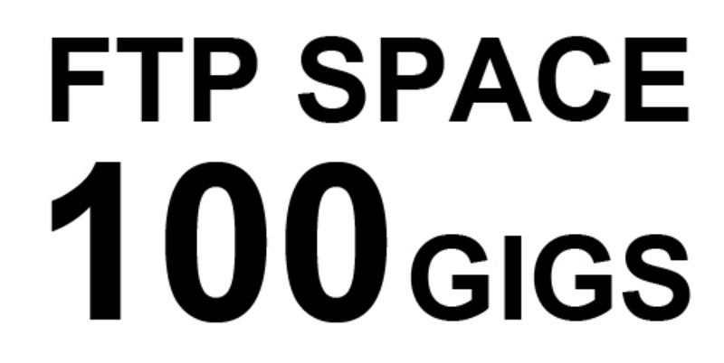 GET YOURSELF 100GIGS FTP Space for just 50GBP