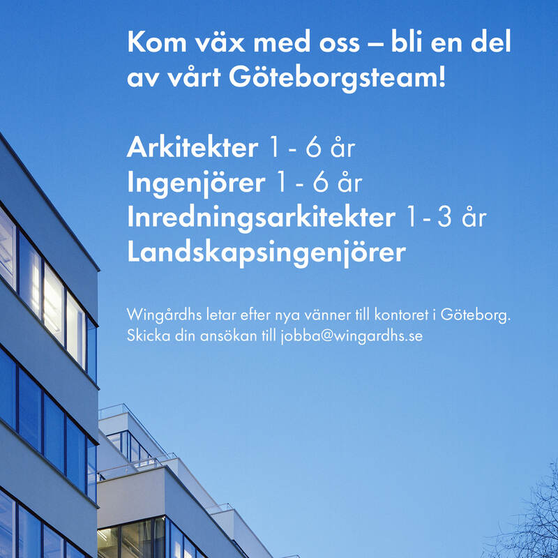 Bli en del av Wingårdhs!