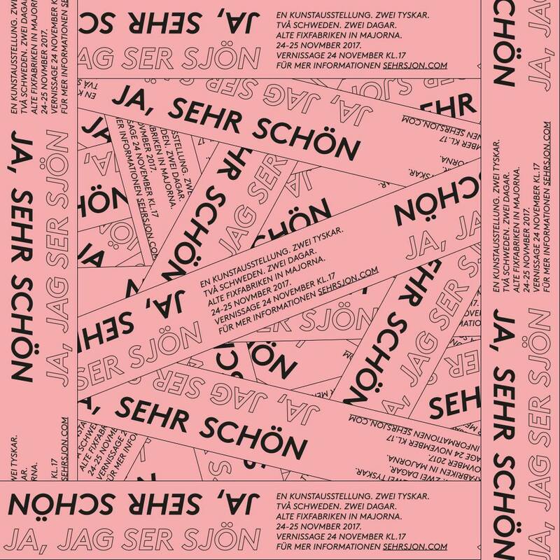 Ja, Sehr Sjön – En kunstausstellung
