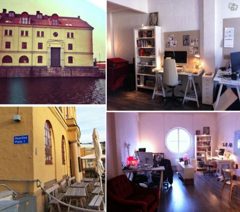 Kreativ frilans-plats i vackra Lagerhuset