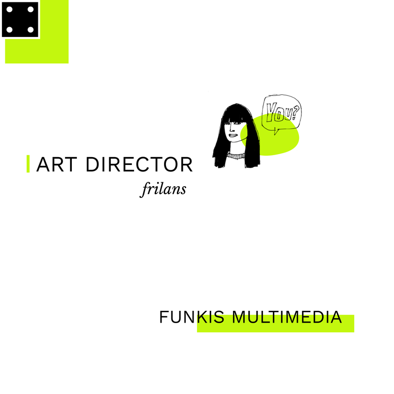 ART DIRECTOR MED MÅNGA IDÉER OCH HÖGT DRIV – SE HIT👋🏻