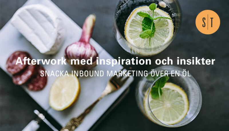 Inspiration, After Work och kanske lite nya insikter!