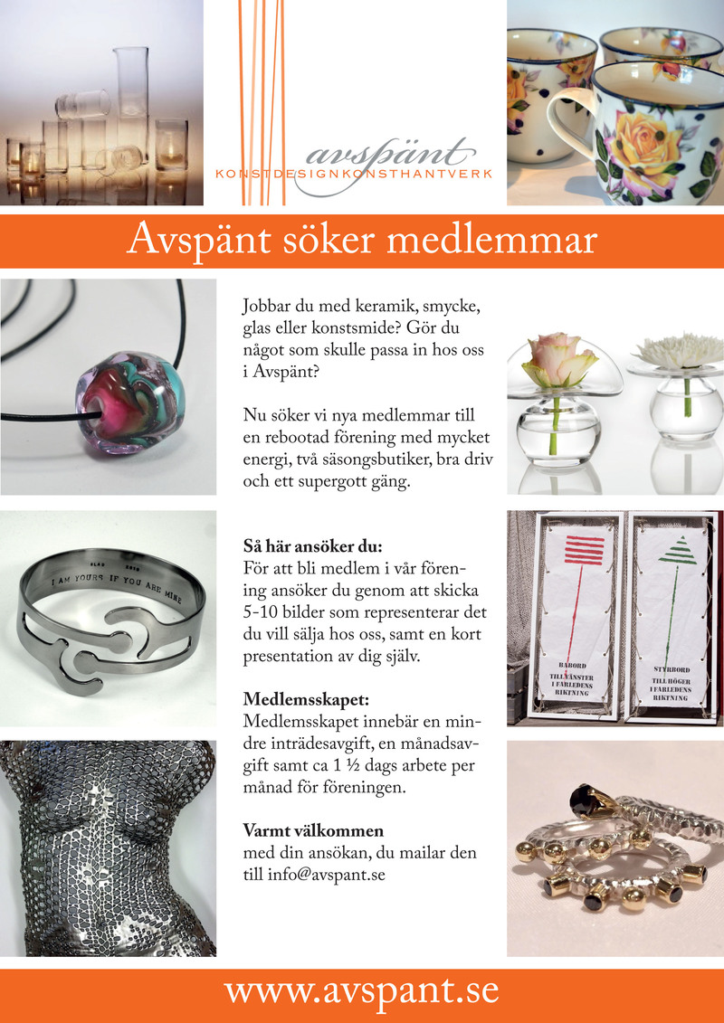 Avspänt söker medlemmar