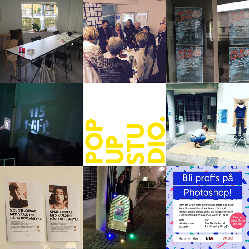 Kom med oss i PopUpstudion!