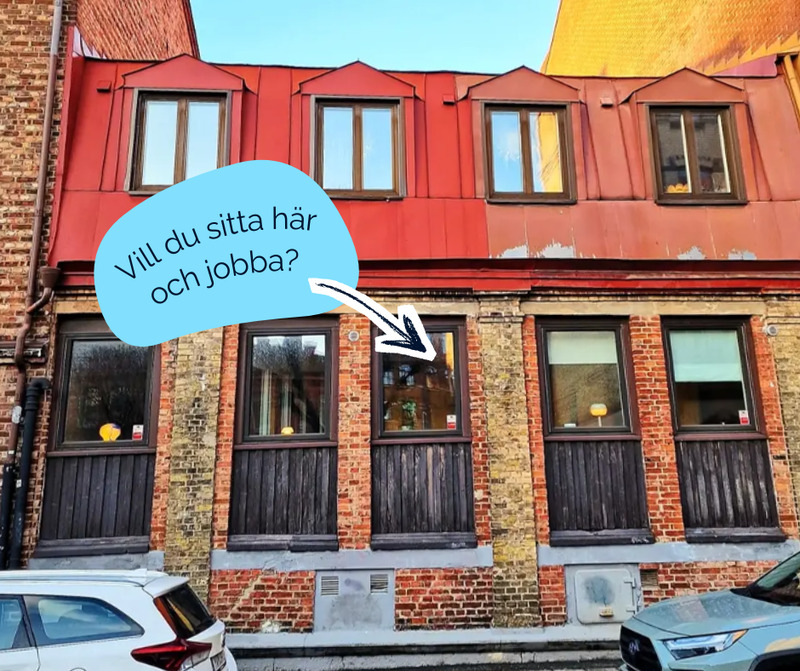 Coworking & poddstudio på Tredje Långgatan!