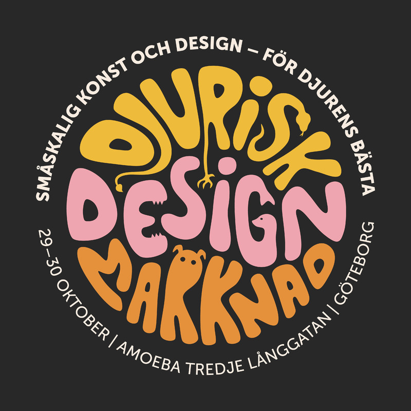 Djurisk Designmarknad Höstmarknad i Göteborg!