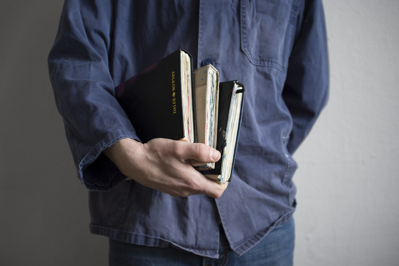 Ekta Sketchbooks I-III: En unik inblick i ett konstnärsskap.