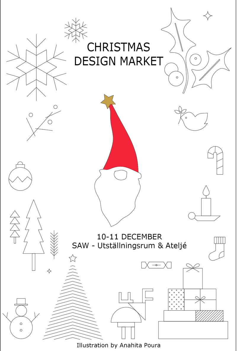 Open call – Julmarknad med konsthantverk och design