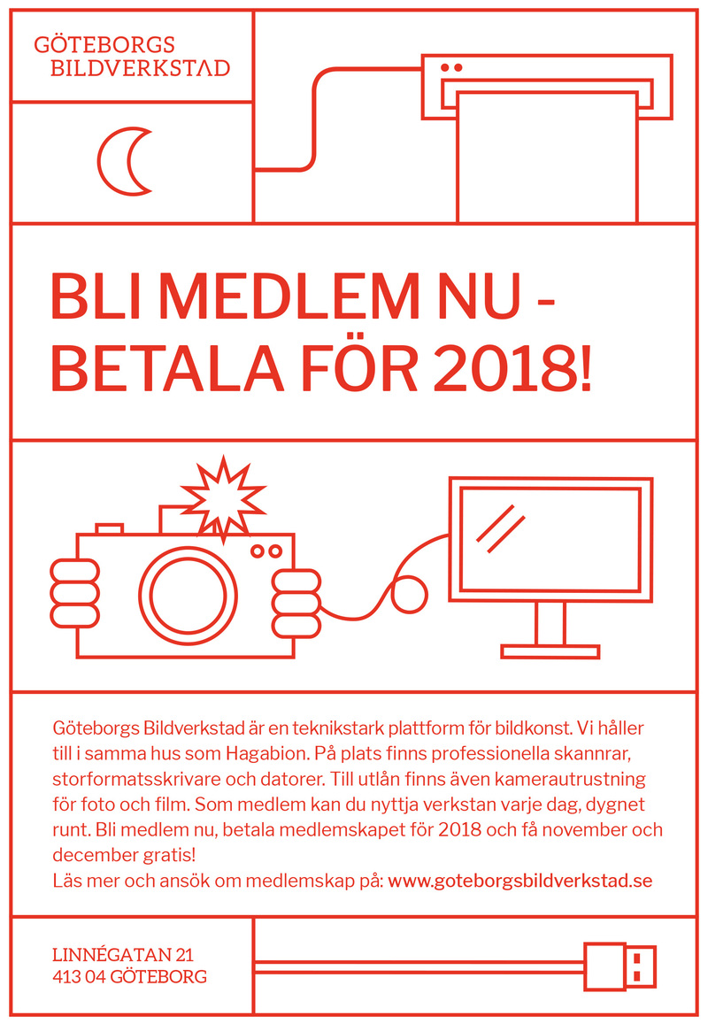 Bli medlem nu, betala medlemskapet för 2018