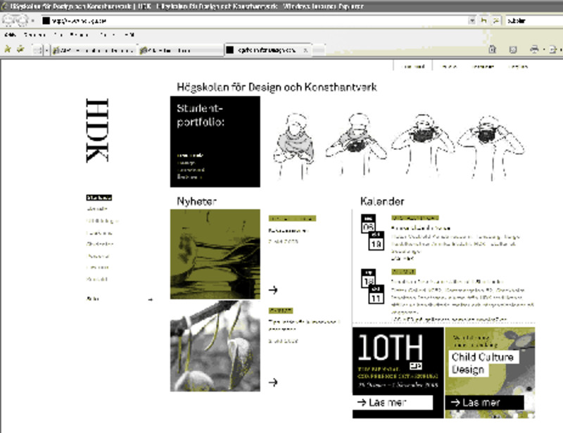 HDK har ny web