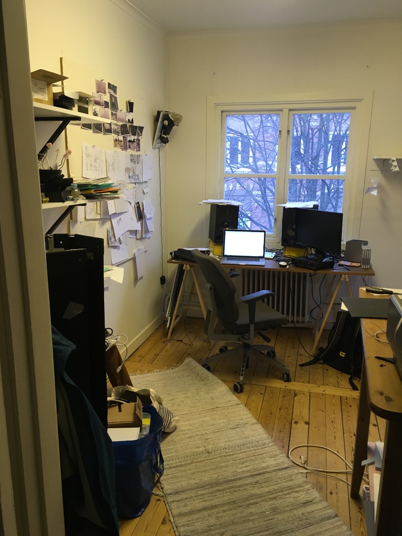 Rum ledigt i ateljéföreningen Fabriksgatan 30