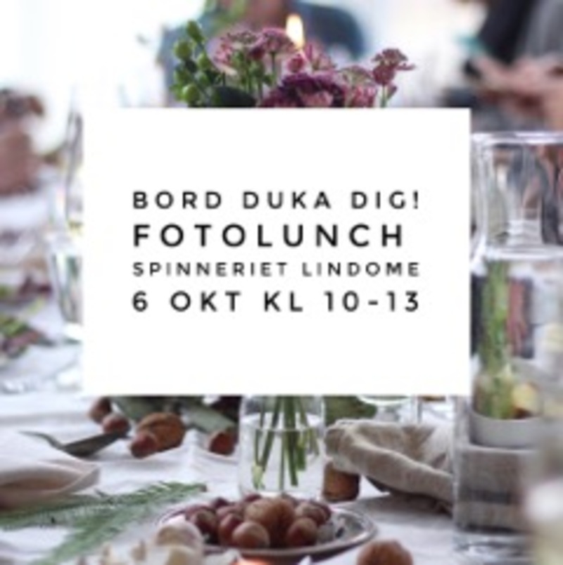 Foto- och stylinglunch