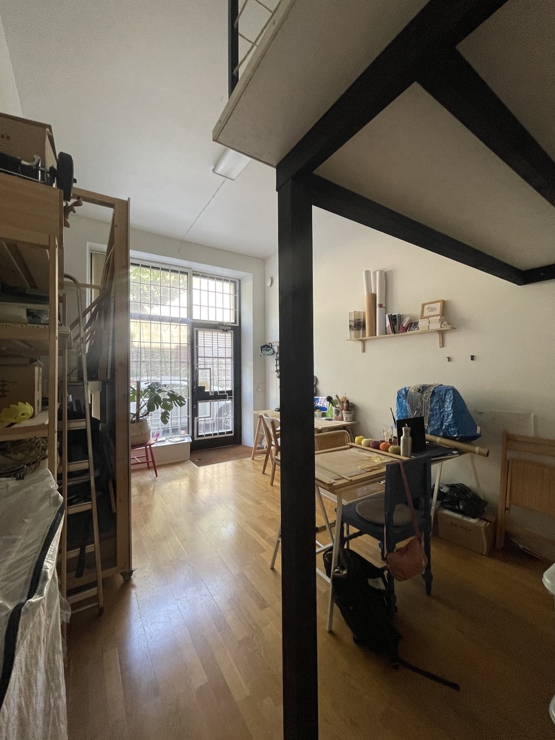 Space in a shared studio