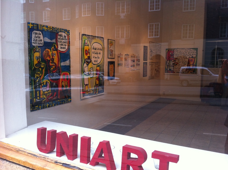Kontorsplats i galleri UNIART uthyres!