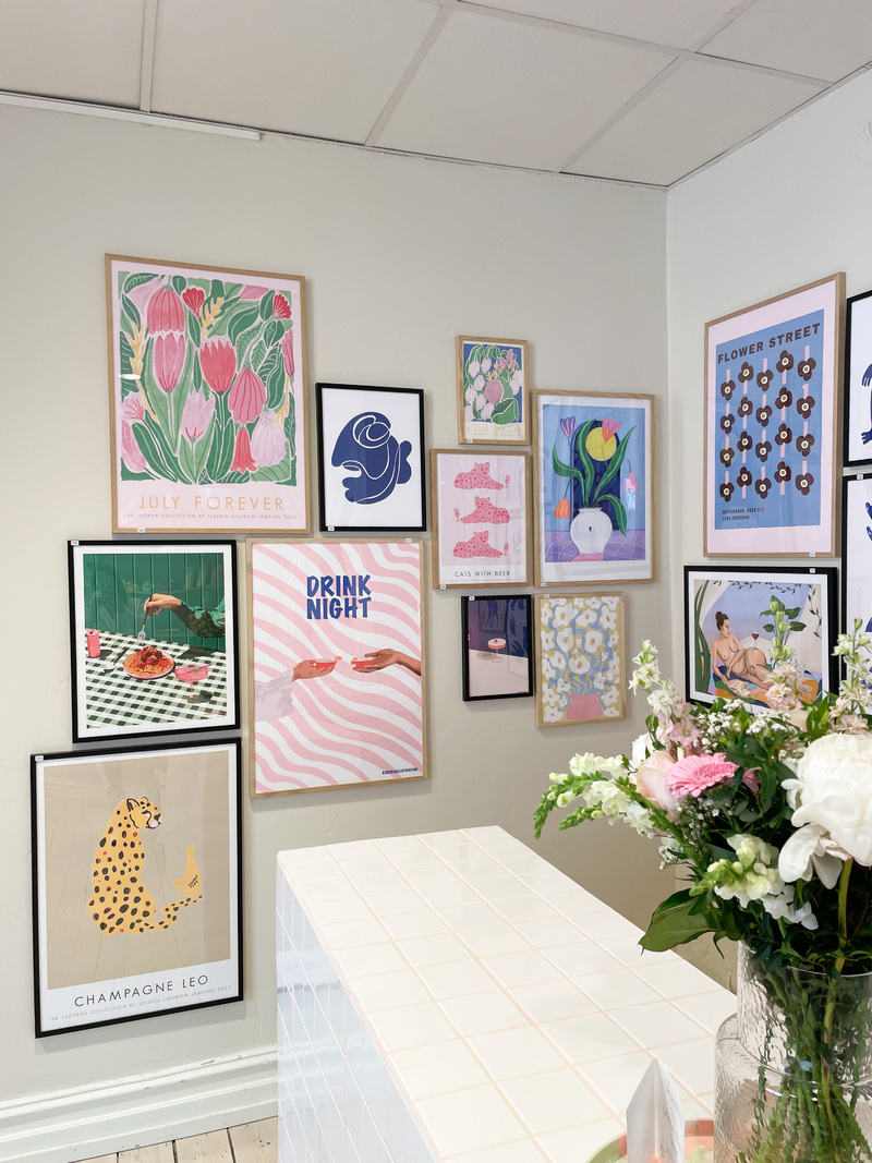 April’s Cherry – Concept Store now open! Candles, ceramic, home decor and posters from local artists
