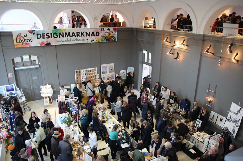 Ställ ut på à la London designmarknad