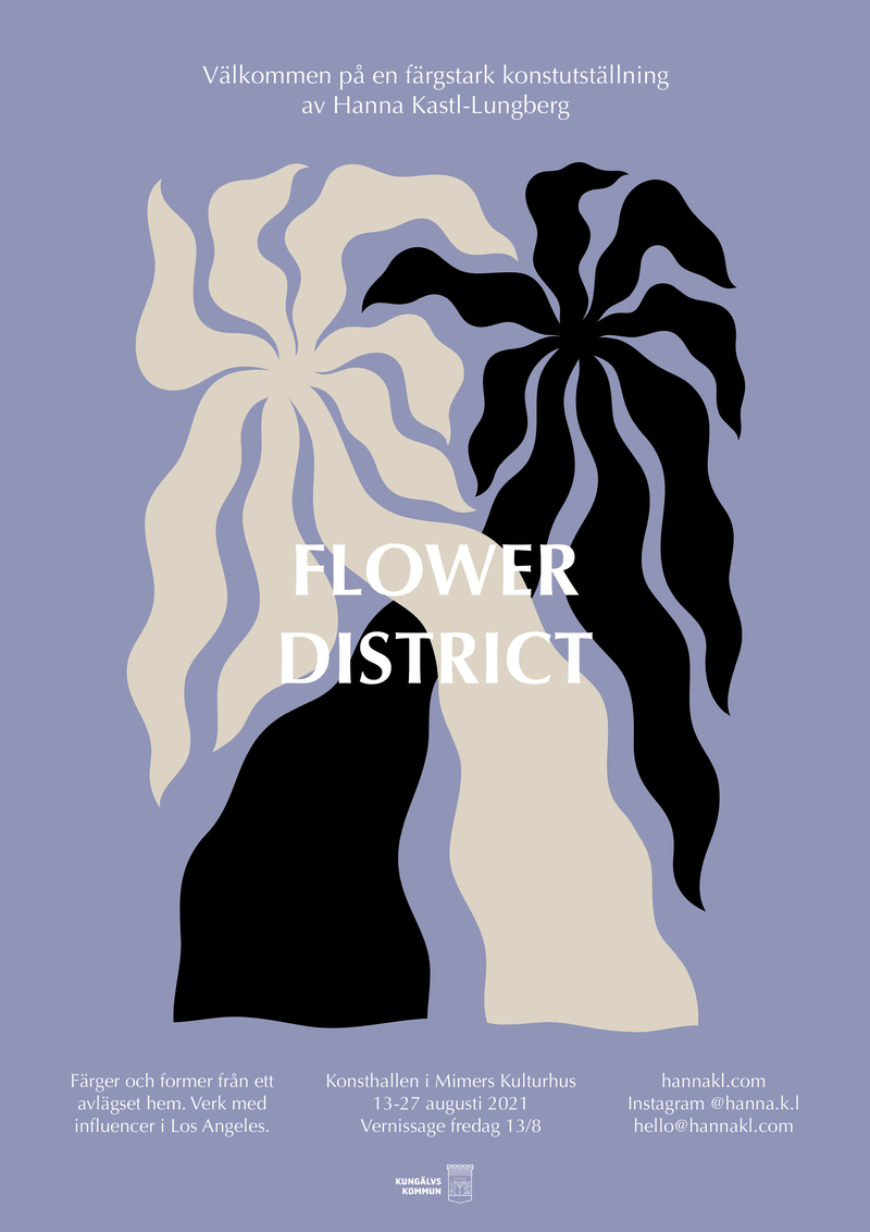 Flower District – En konstutställning av Hanna KL