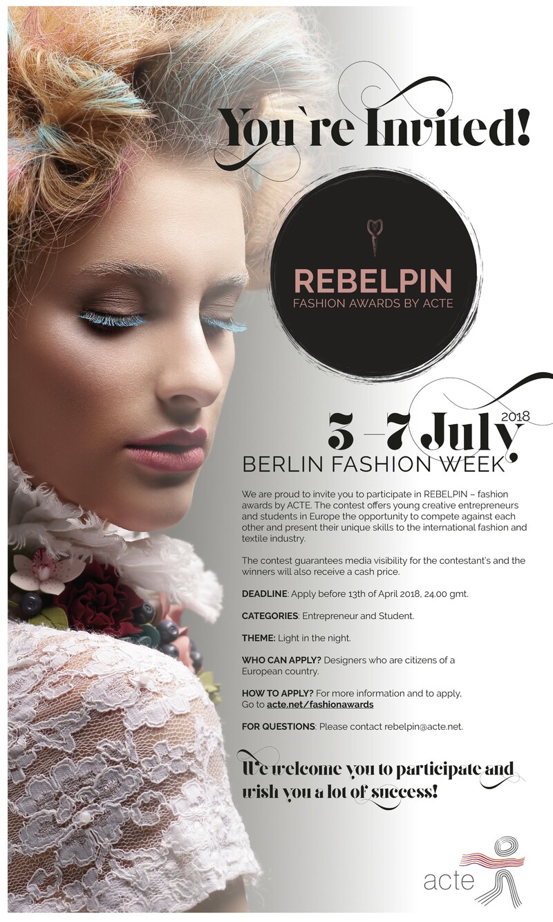 REBELPIN 2018 – Fashion awards by ACTE