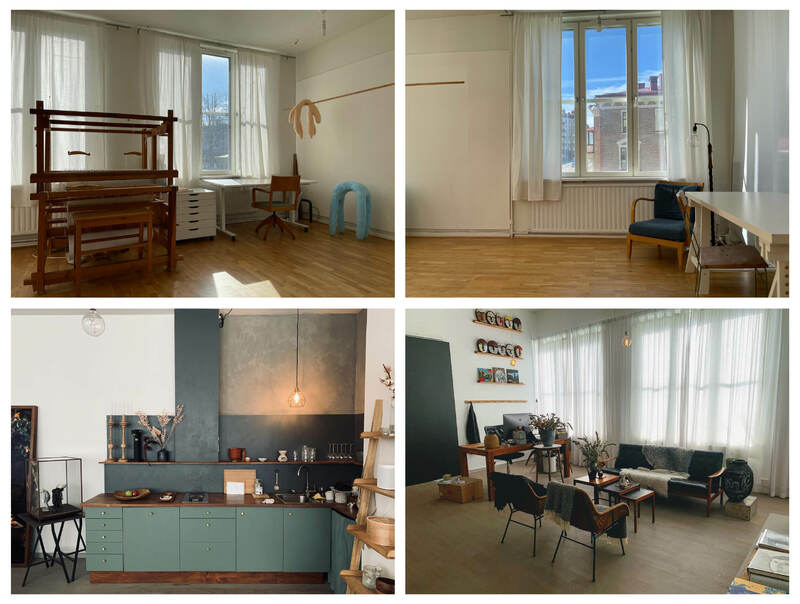 Ljus och fin studio/ateljé uthyres i Majorna
