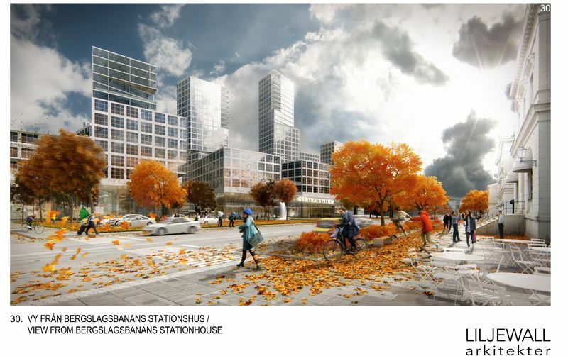 Centralområdet börjar bli tydligare