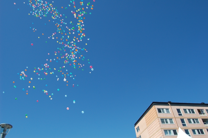 Fest i hela stan