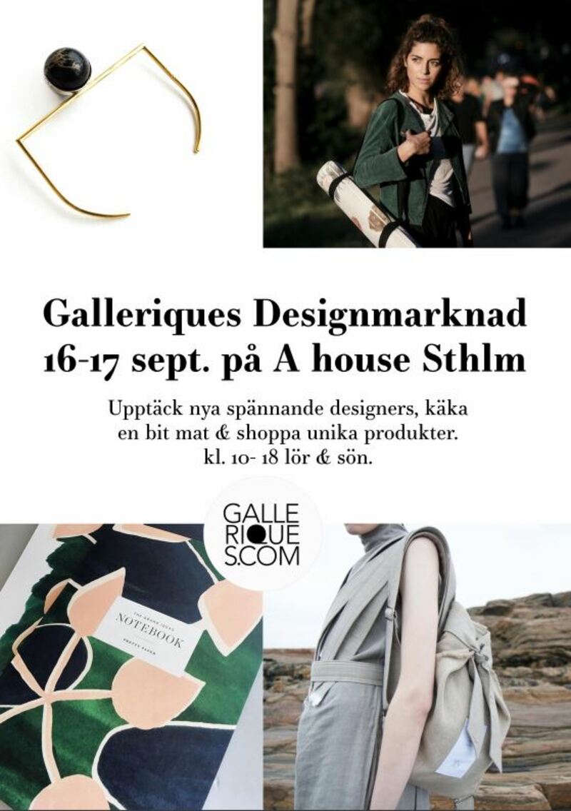 Galleriques Designmarknad