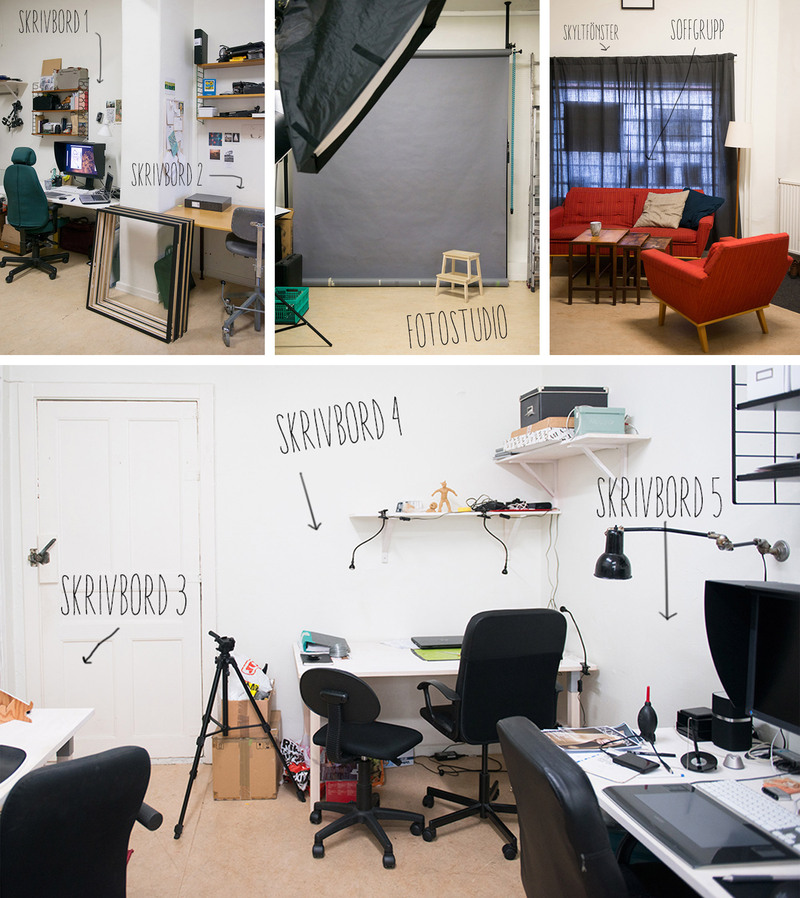 Ledig kontorsplats! Ateljé / Studio i Majorna
