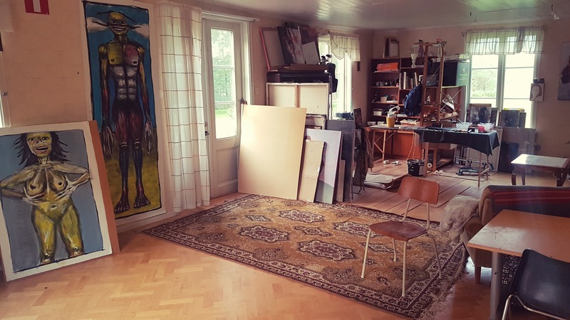 Ateljé- / skrivbordsplats ledigt i 1800-tals hus i Kviberg!