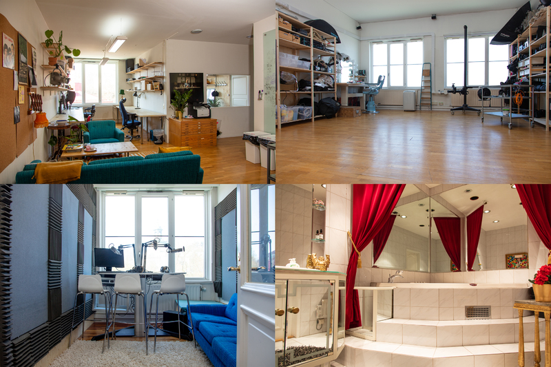 Ledig studio och kontorsplats i Majorna