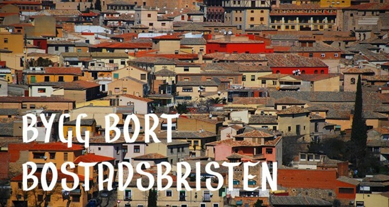 Om att bygga mer bostäder