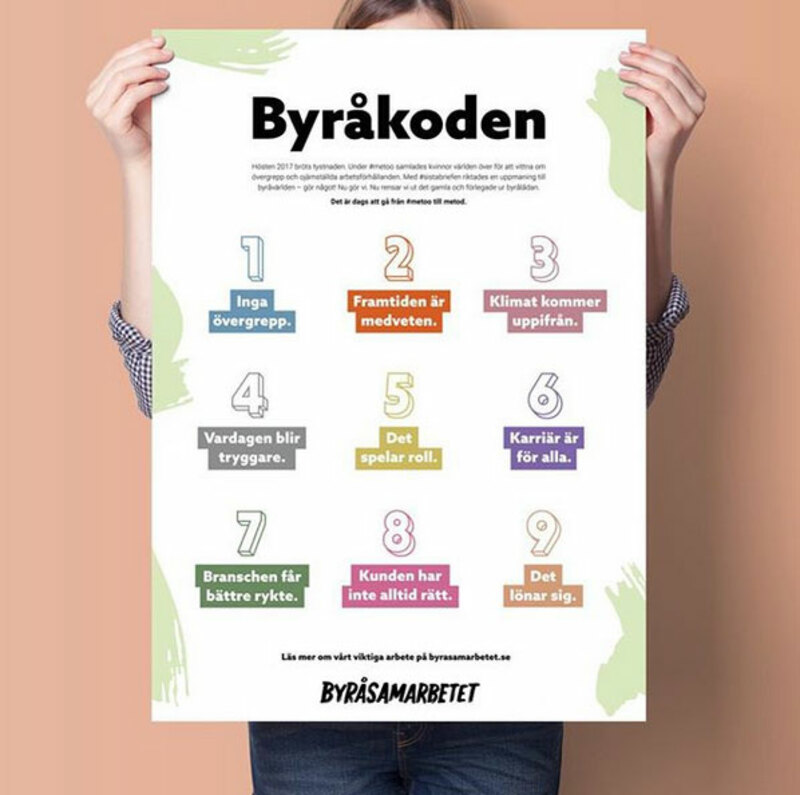 Göteborgs byråvärld tar action med Byråkoden