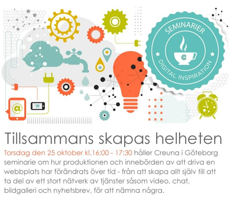 Seminarium Creuna Göteborg – Tillsammans skapas helheten