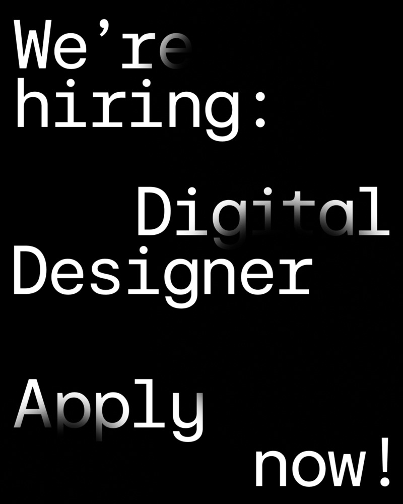 Aino are hiring! Digital Designer/Gothenburg