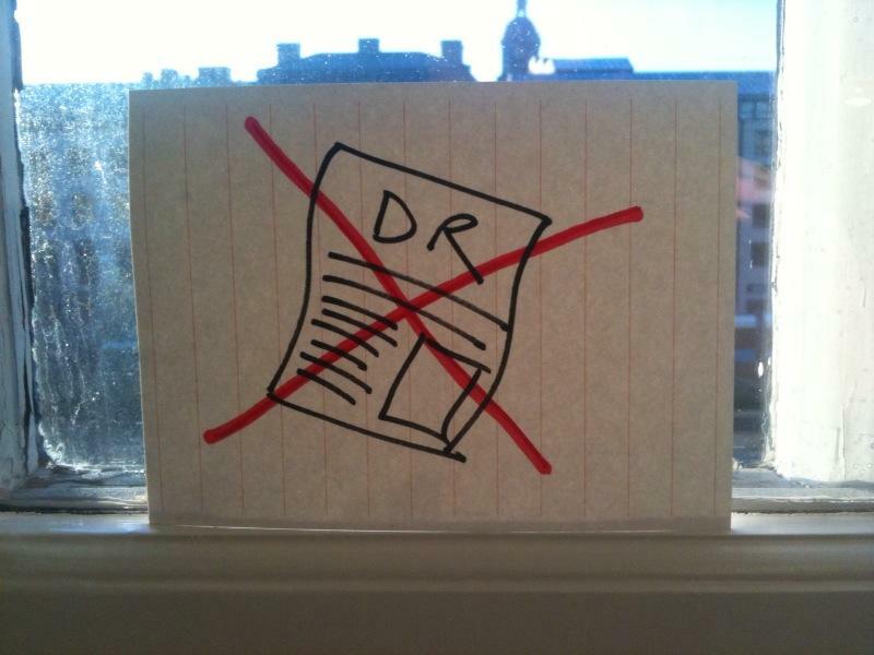 Förslag mot DR