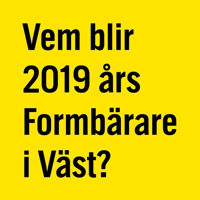 Nominera årets Formbärare 2019!