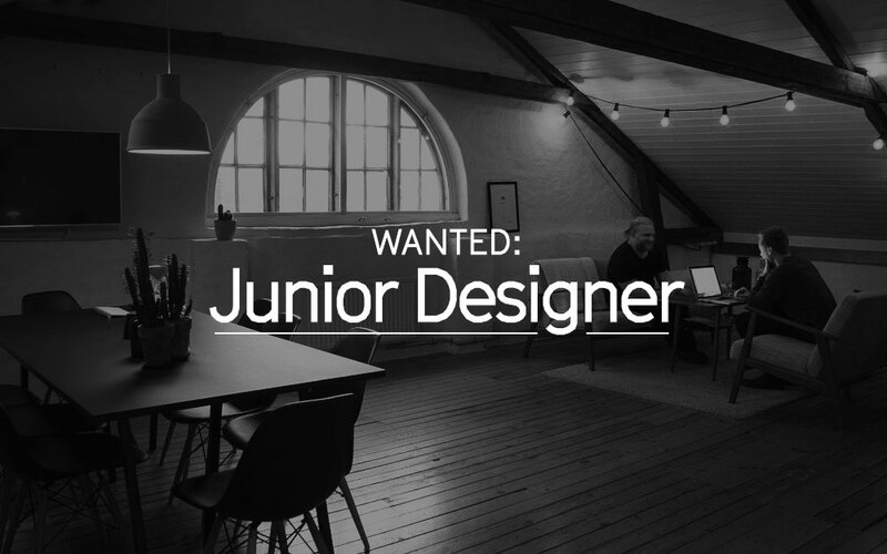 Vi söker designer som vill göra ett (betalt) internship hos oss