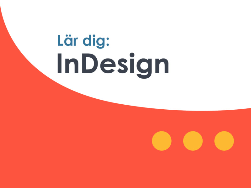 Endagskurs i InDesign
