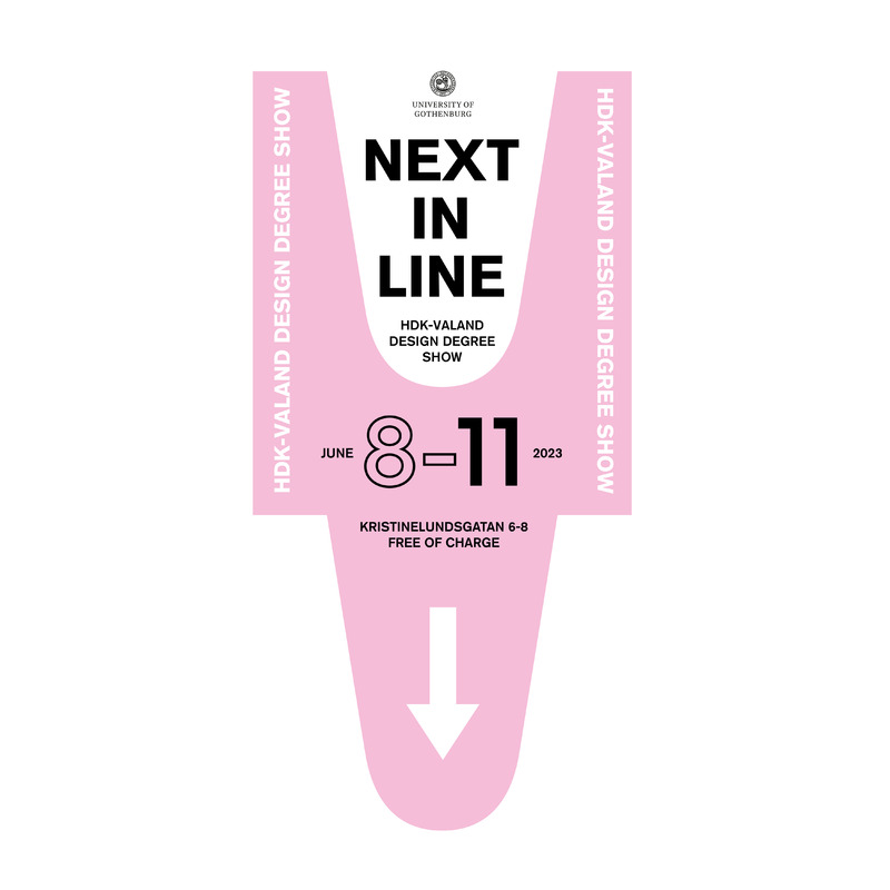 Next in line – examensutställning design, kandidat och master