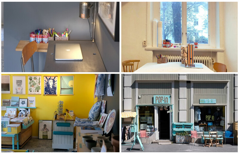 Kontorsplatser på Mariaplan med butik i anslutning
