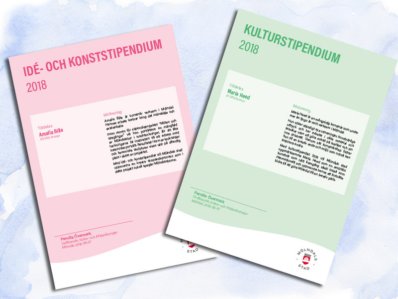 Sök Mölndals stads kulturstipendier
