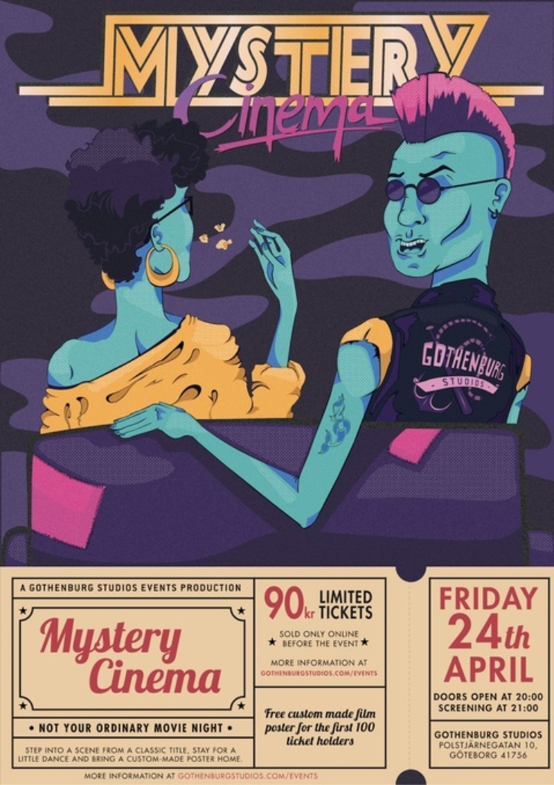 Mystery Cinema ikväll på Lindholmen