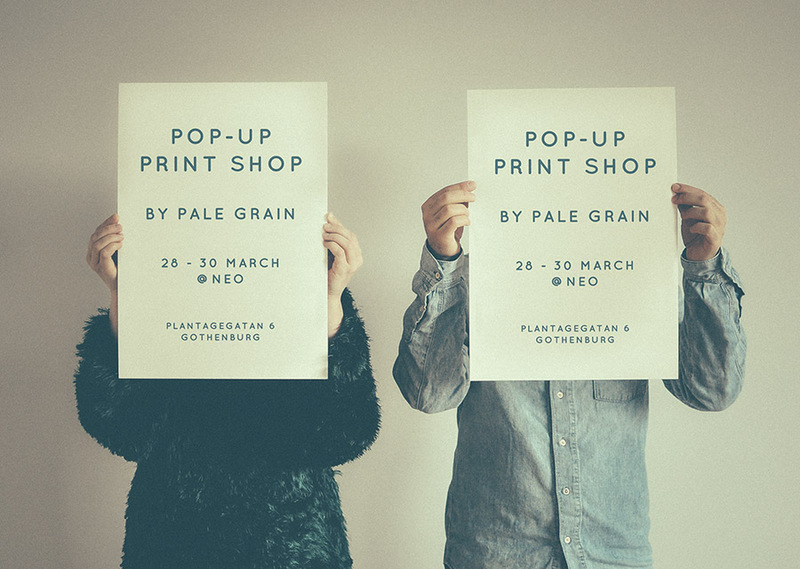 POP-UP PRINT SHOP by PALE GRAIN