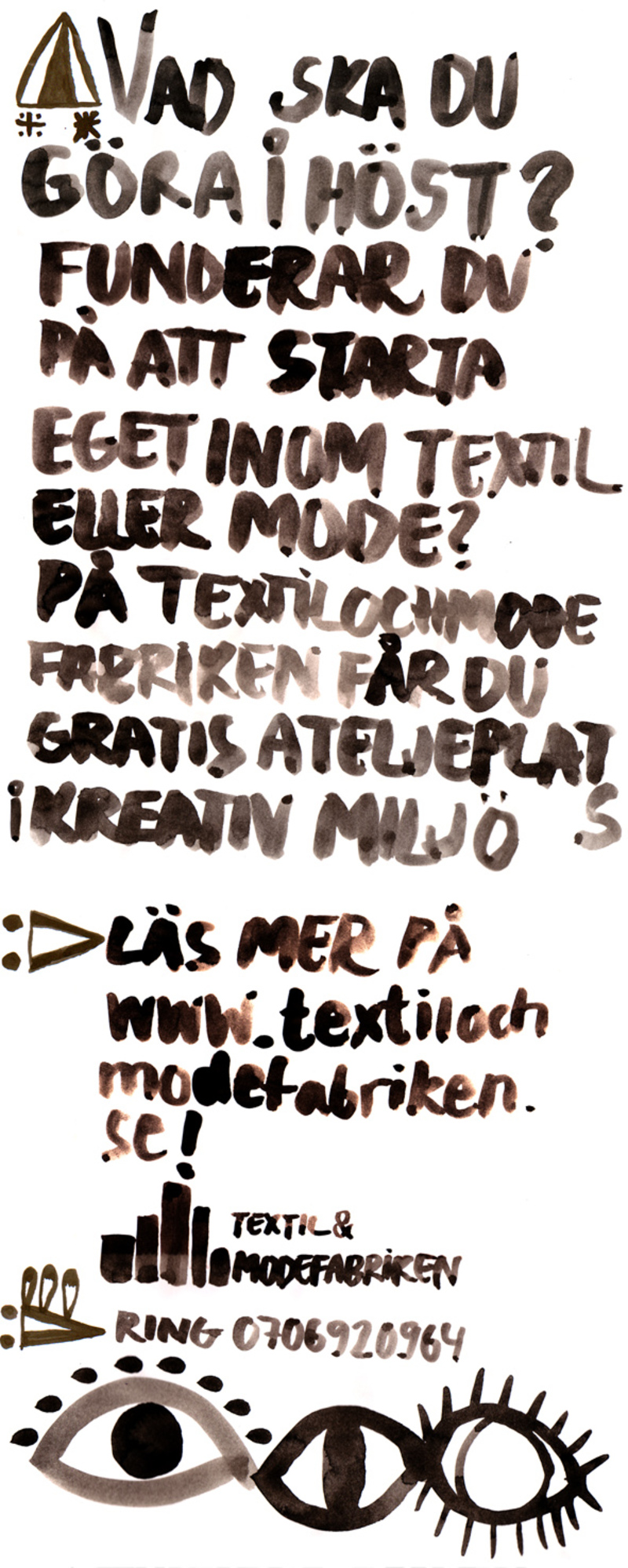 Lediga gratis ateljéplatser